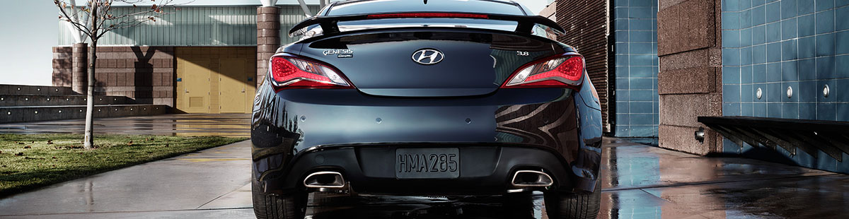 2015 Hyundai Genesis Coupe - Exhaust Tips