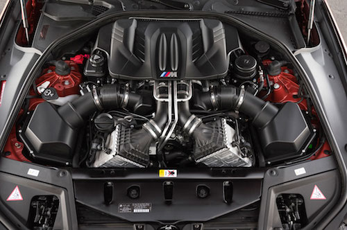 2015 BMW M5 Engine