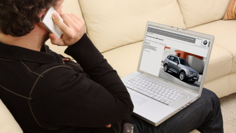 Shopping Online For A Car