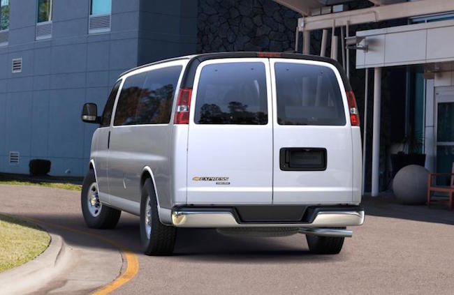 2016 chevy cargo van