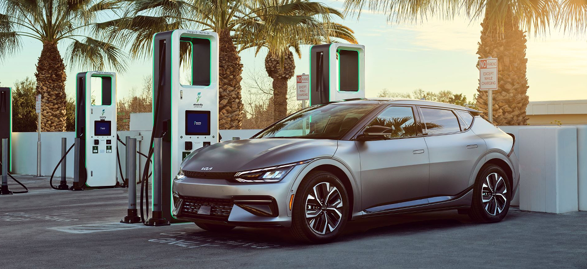 NowCar Kia EV6 Electrify America Charging