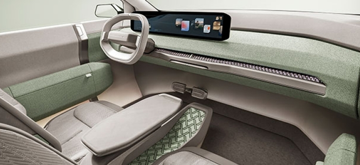 NowCar Kia EV3 EV4 Interior Sustainable Materials